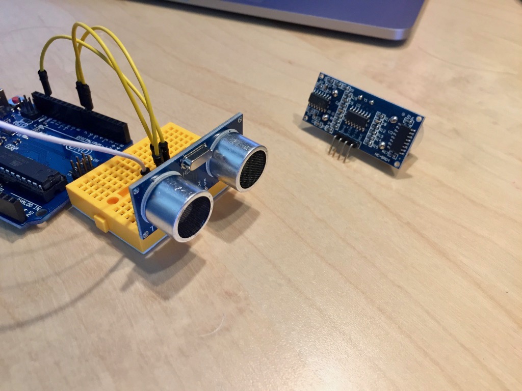 Ultraschallsensor verwenden